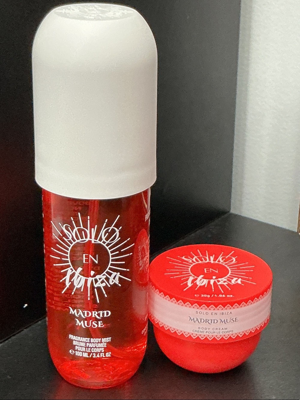 Madrid Muse Body Mist & Cream Tropical Dual-Set NWOT